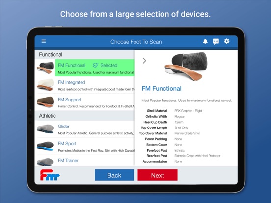 Forward Motion Medical iPad screenshot 5 - Medical app