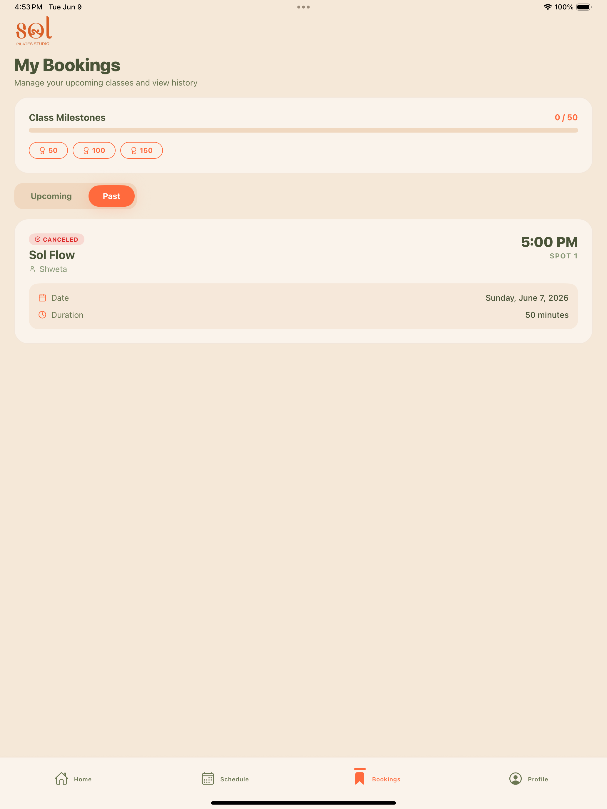 Sol Pilates screenshot 19