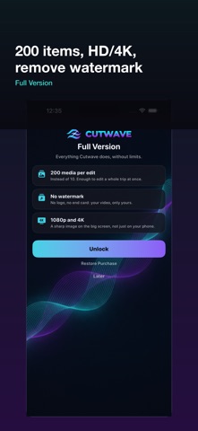 Cutwave: Photo Video Maker Screenshot 9 of 10