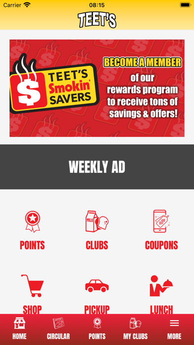 Teets Food Store Screenshot