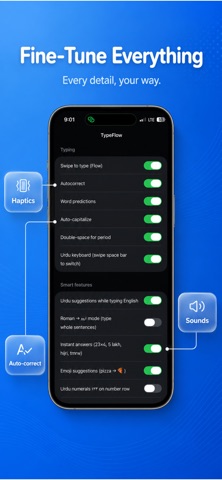TypeFlow: Smart Keyboard Screenshot 4 of 6