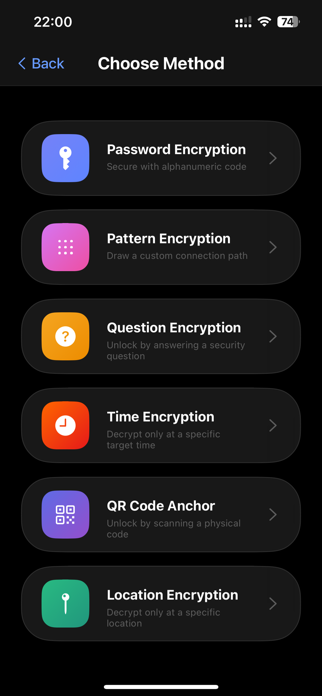 IVault-Secure local encryption Screenshot 1 of 10