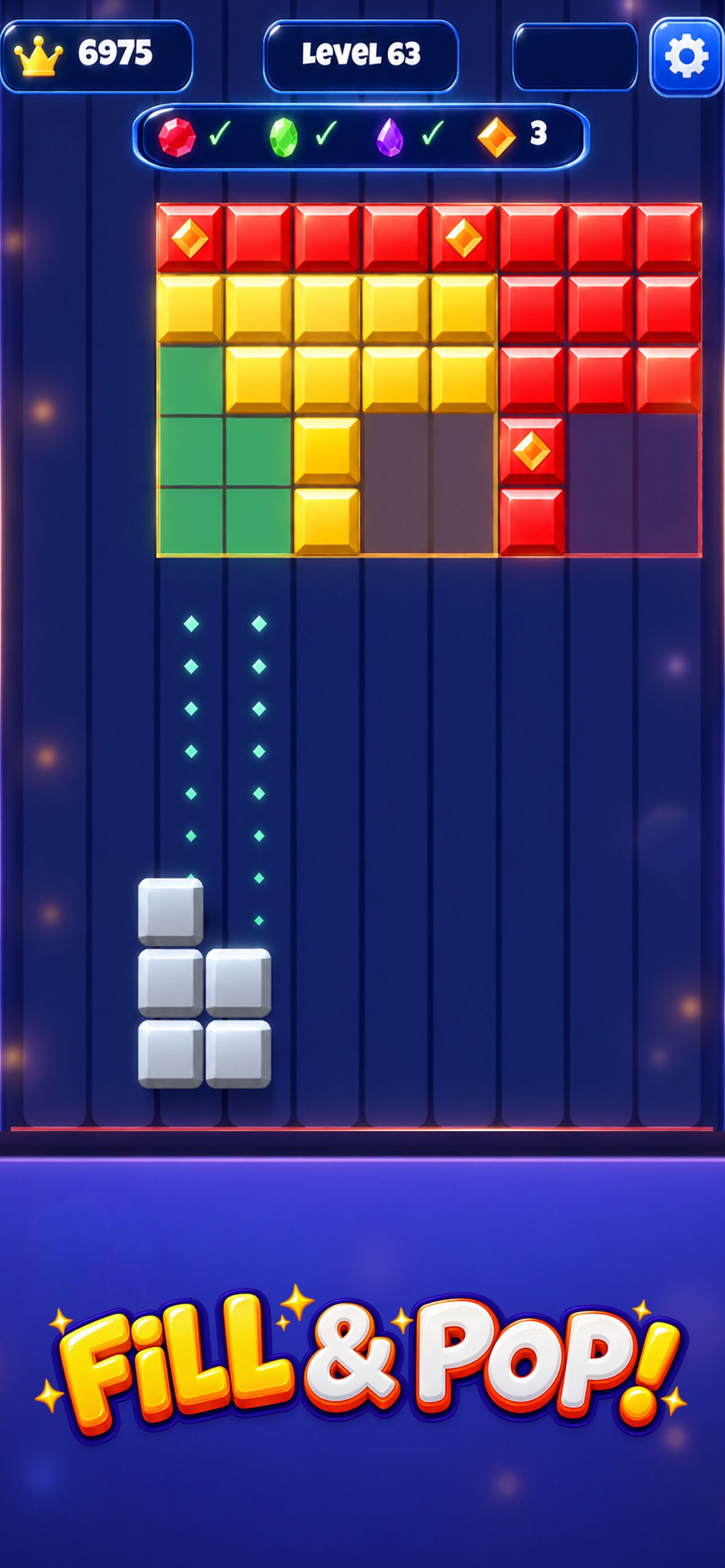 Screenshot 4 of Rect Blast: Fill & Pop