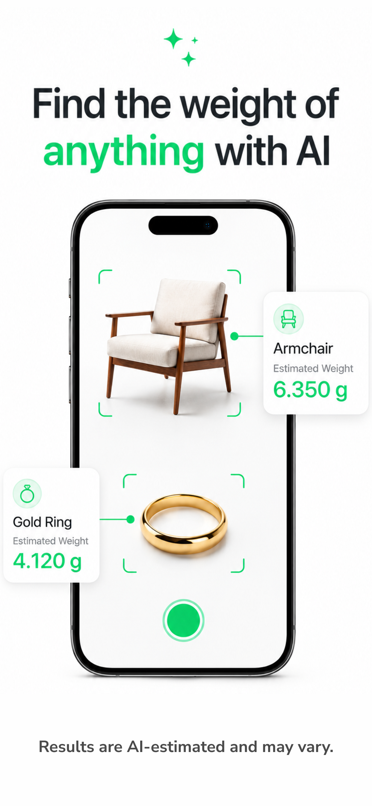 Scale For Grams - AI Estimate