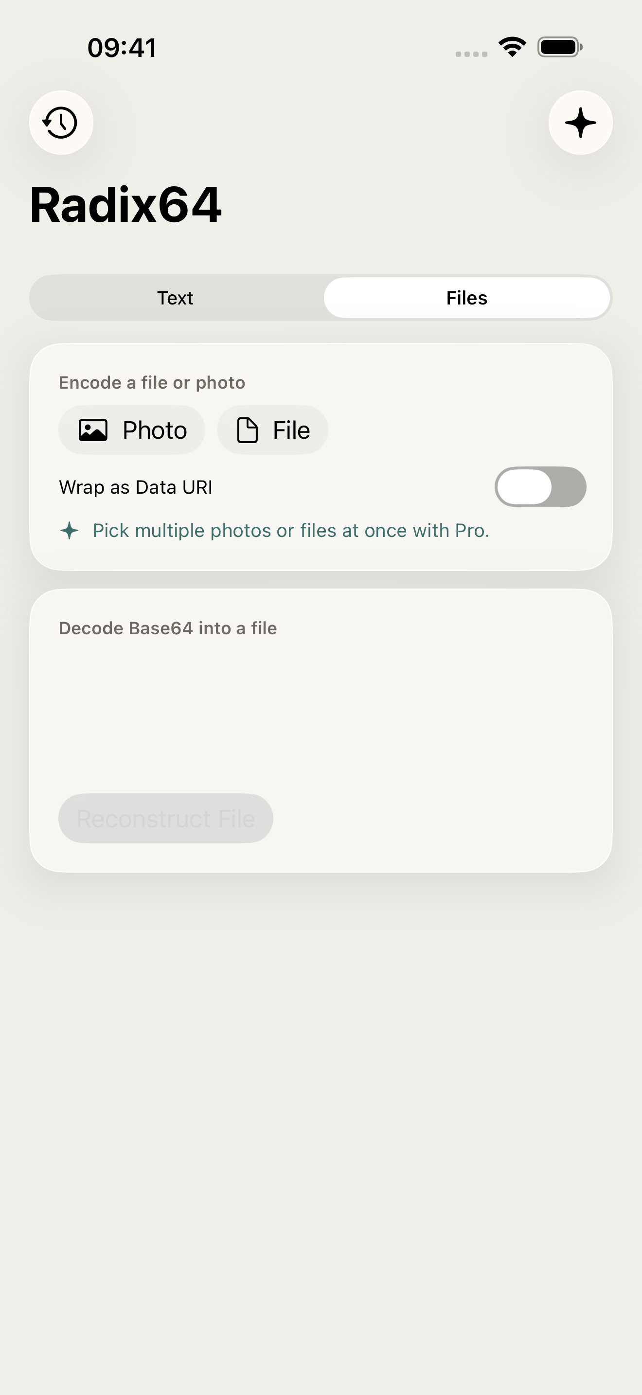 Radix64: Base64 Encoder screenshot 3