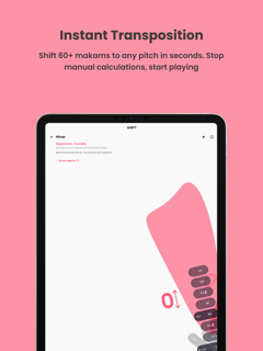 SHIFT: Makam & Transpose screenshot 8