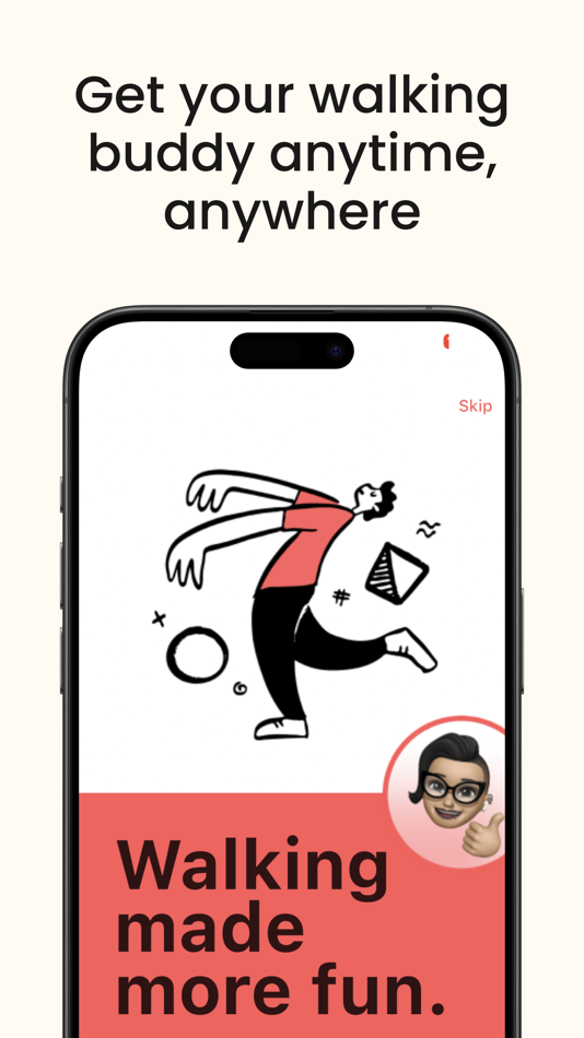 #1. WalkingPal - Get Walking Buddy (iOS) 由: WalkingPal Private Limited