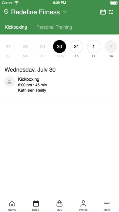 Redefine Fitness Screenshot