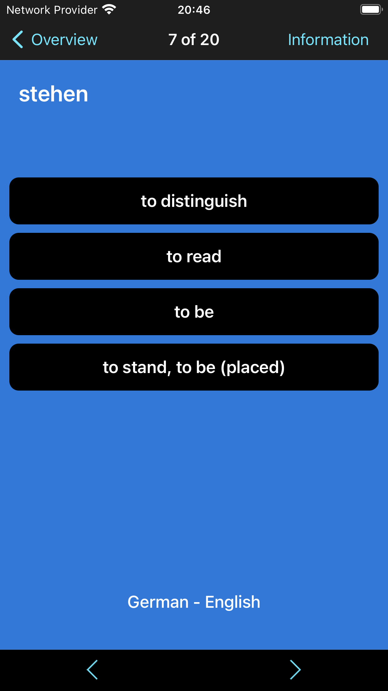 German Verbs & Conjugation