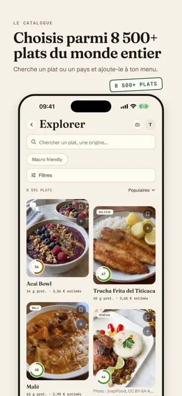 Macro Meal Planner : Menu screenshot 4 of 9
