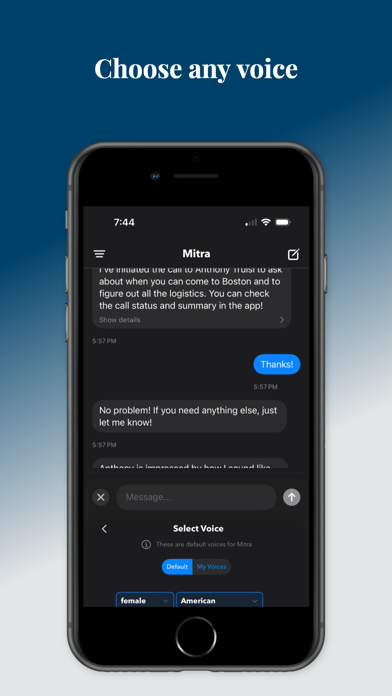Mitra - AI Call Assistant Screenshot