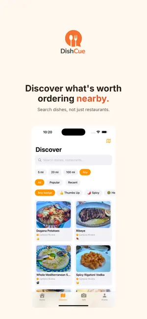 DishCue: Find Great Dishes screenshot 3
