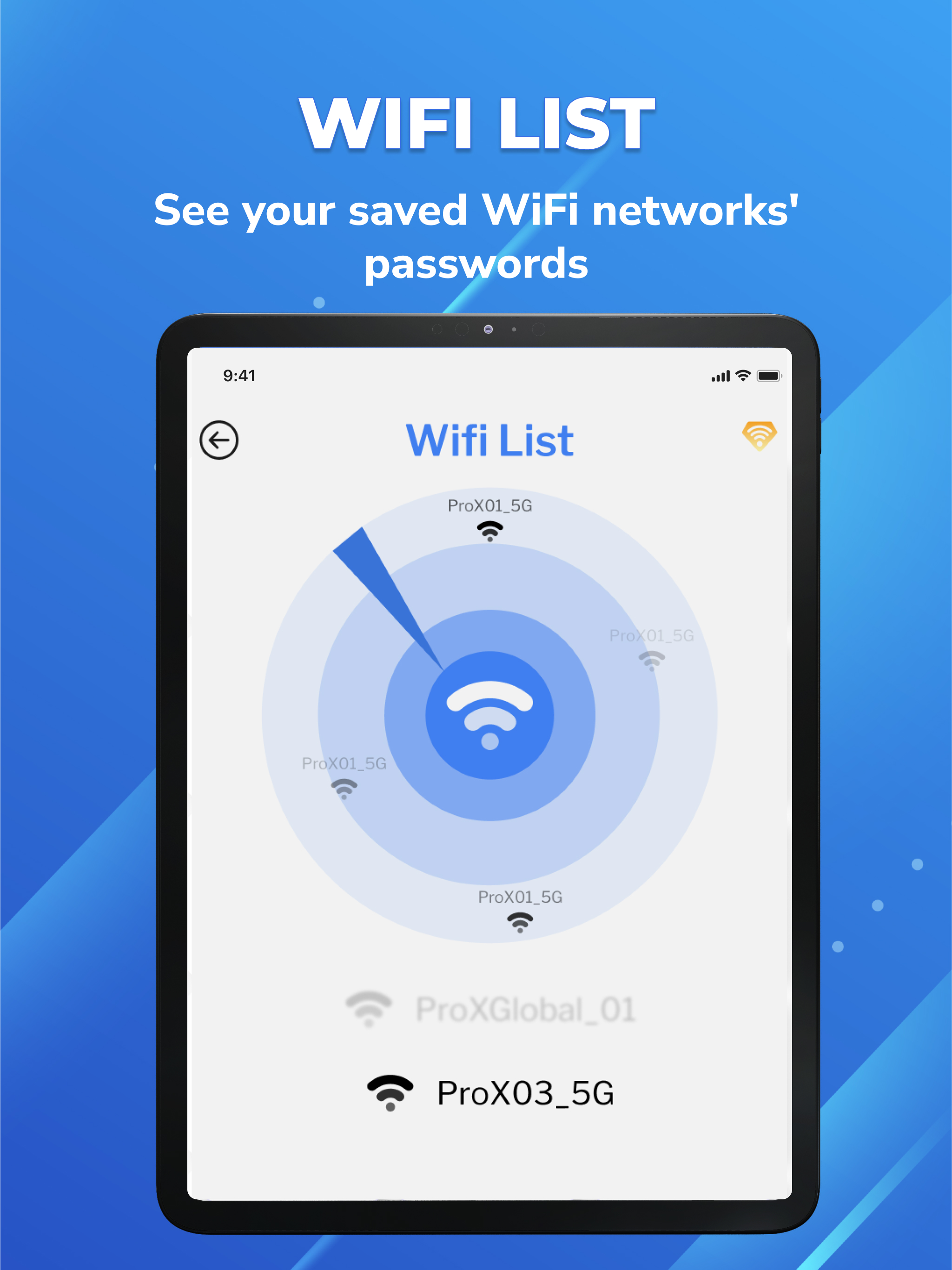 WiFi Password - WiFi Scan