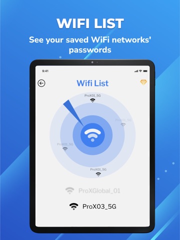 WiFi Password - WiFi Scan iPad screenshot