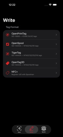 SpoolSense - NFC Filament Tags Screenshot 2 of 5