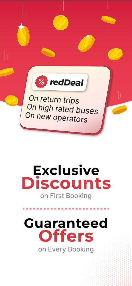 redBus: Bus, Train Booking App screenshot 3
