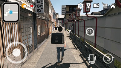 Delivery Food Sim- Japan Osaka Screenshot