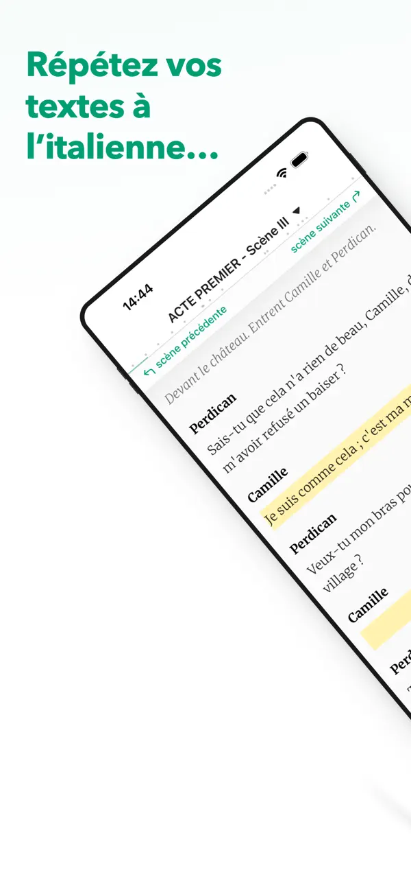 Screenshot #1 pour Imparato - Théâtre