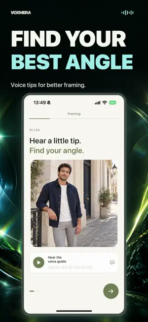 Pose Camera, AI Coach: Voxmera screenshot 4