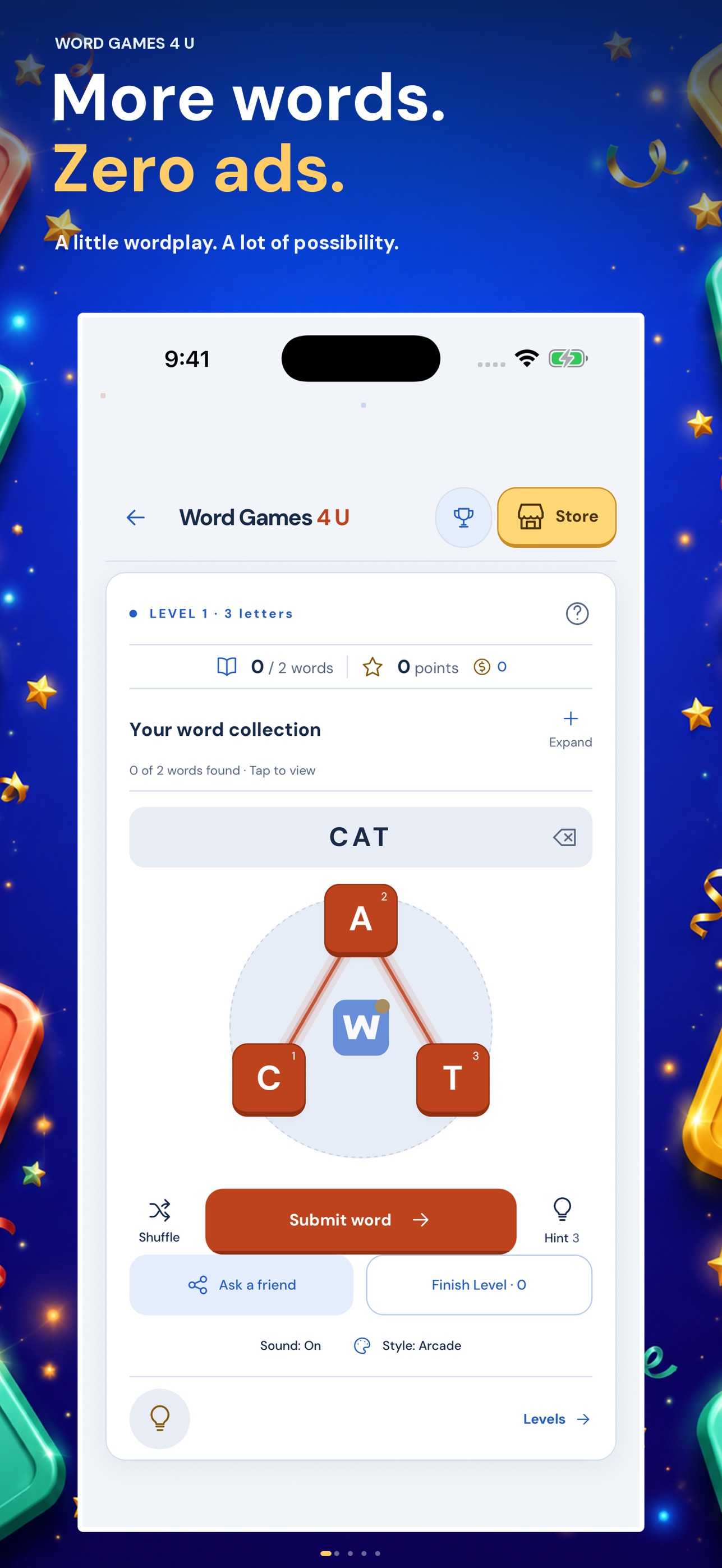 Screenshot 1 of Word Games: Connect Words