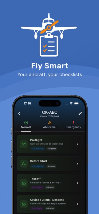 Pilot Checklists - Fly Smart Screenshot 1 of 6