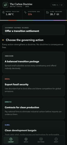 The Carbon Doctrine Screenshot 4 of 4