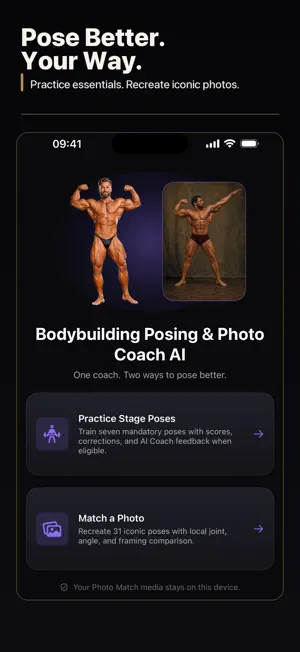 Bodybuilding Posing & Photo screenshot 1