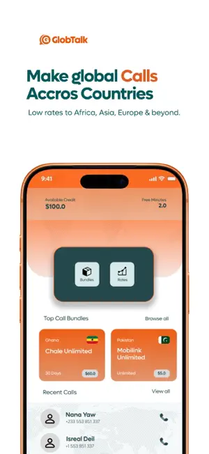 GlobTalk – Global Calls & eSIM screenshot 3