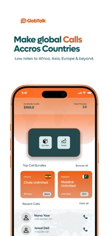 GlobTalk – Global Calls & eSIM Screenshot 3 of 6
