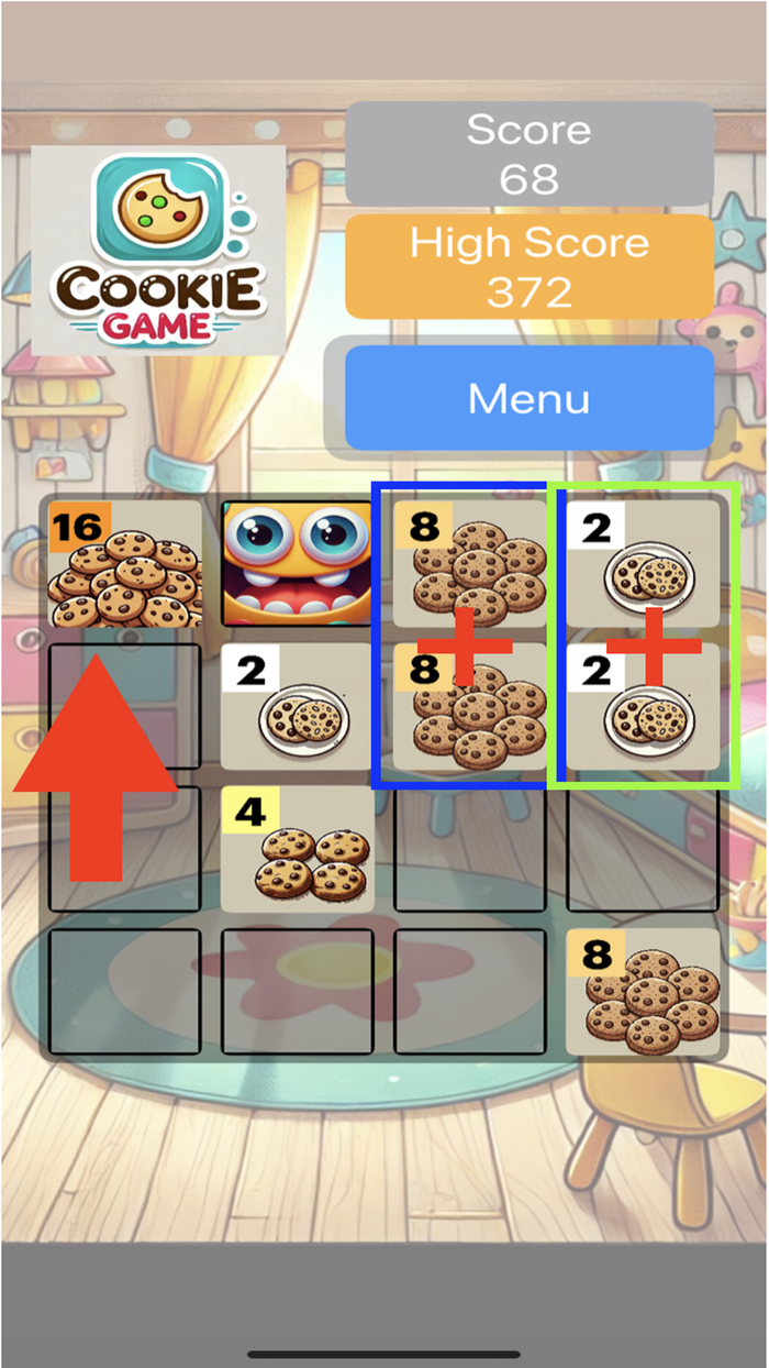 Cookie Game - Cookie 2048