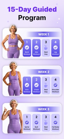 Chair Yoga For Everyone iPhone screenshot