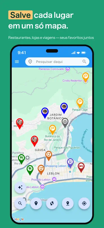 MyMap: Salvar Lugares no Mapa screenshot 1 of 10