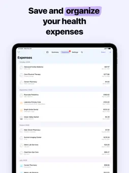 HSA Monster: Expense Tracker screenshot 10