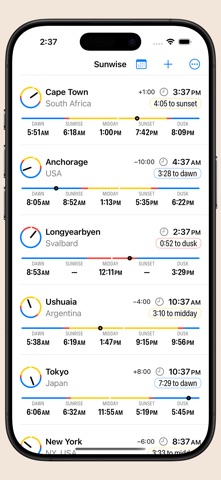Sunwise Screenshot 1 of 4