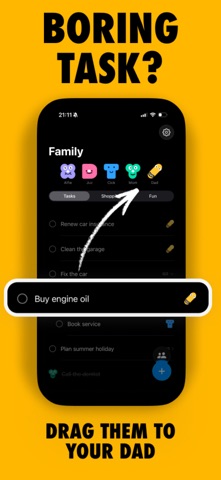 Grocery List Share iPhone screenshot
