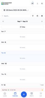 Eisenhower Matrix Task Manager screenshot 4