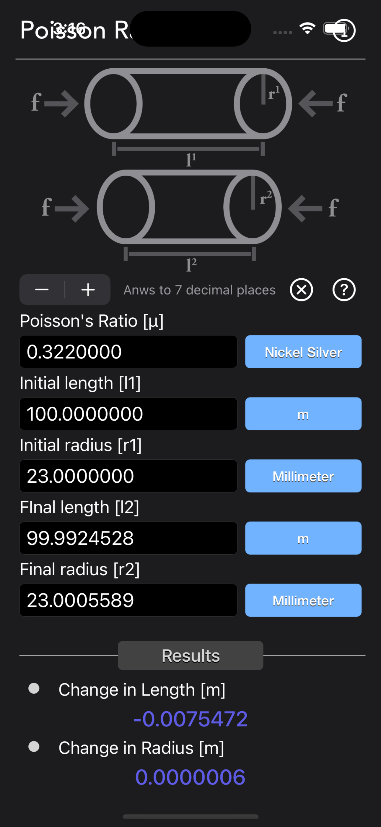 Poisson Ratio Calculator
