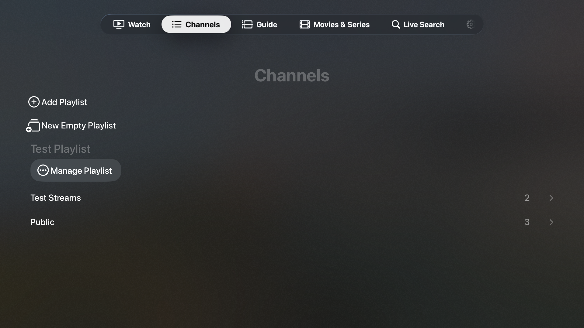 AccuStreamTV - IPTV Player screenshot 5