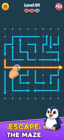 Tap Away Arrows: Escape Puzzle iPhone screenshot