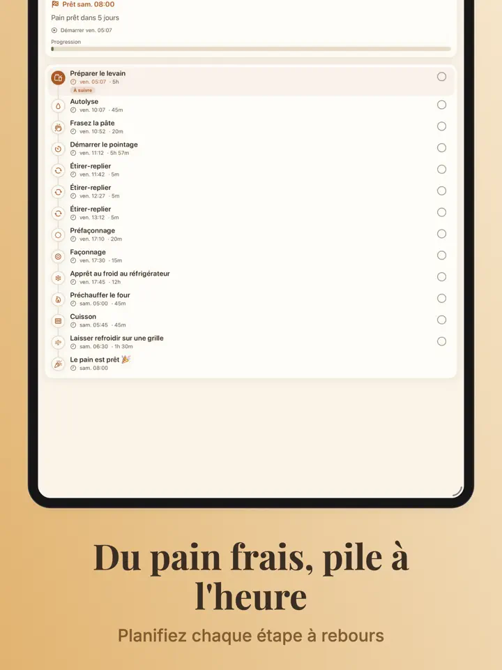 Doughwell sur iPad : capture d’écran 3 sur 7
