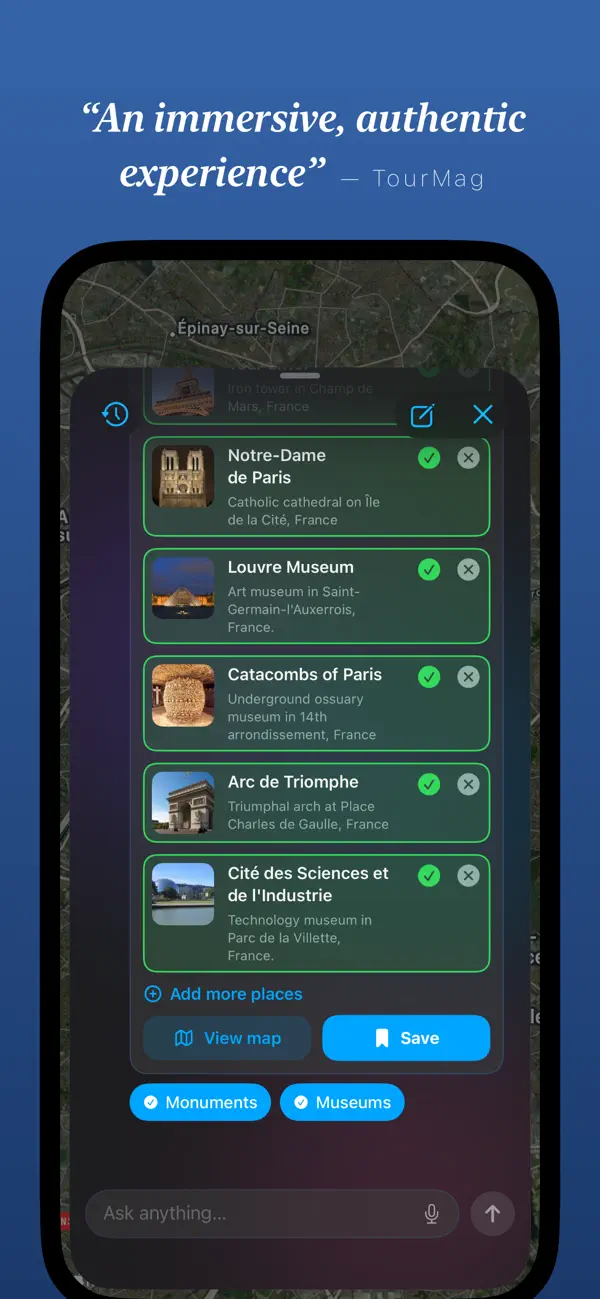 Around Us: Travel guide & maps Screenshot 3