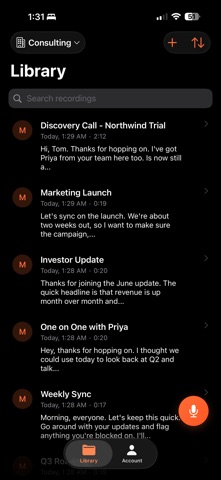 AudioScribe: Voice to Text screenshot