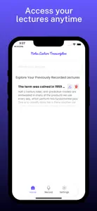 Notus: Lecture Transcriptions screenshot #4 for iPhone