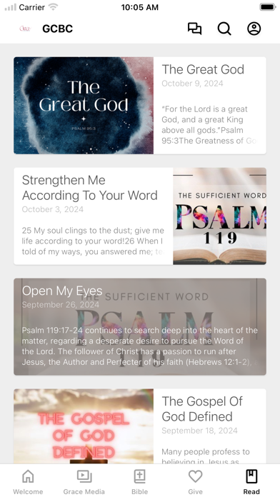 Screenshot #3 pour Grace Community Baptist OKC
