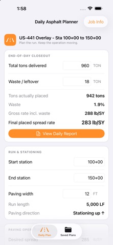 App screenshot