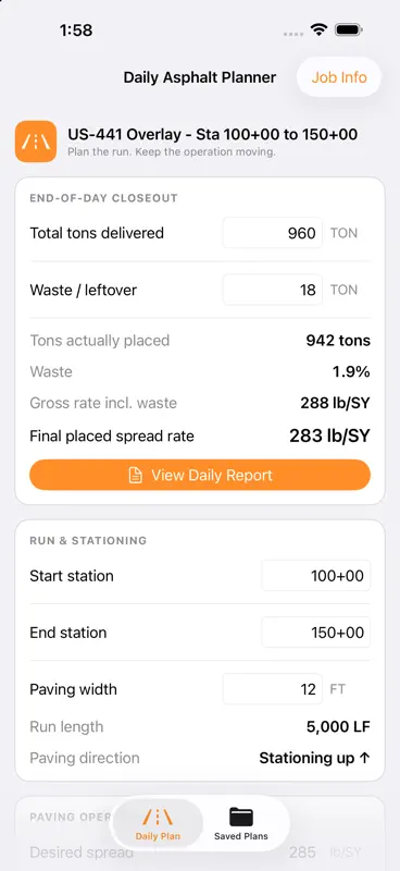 Mainline: Asphalt Planner screenshot 4 of 6