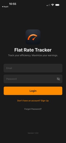 Flat Rate Tracker Screenshot 1 of 5
