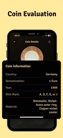 Coin Identifier : NumisPal Screenshot 3 of 5