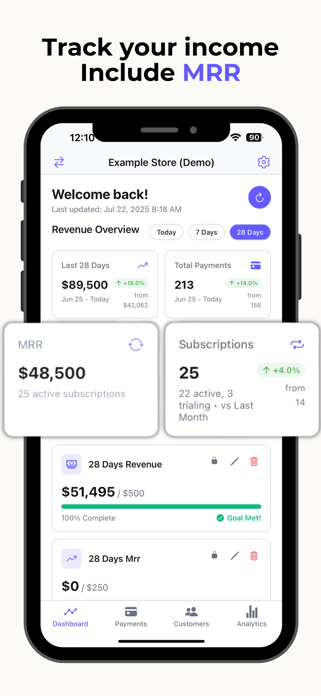Launchly - Stripe Widget App Screenshot 3 of 4