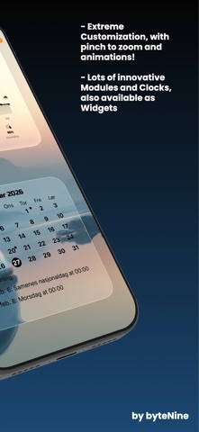 Digital Clock Widget · StandBy Screenshot 3 of 10